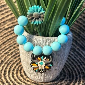 Western Tumbler Charm